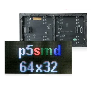 Módulo de pantalla de vídeo para interiores, módulo de pantalla Led Rgb P5 de 160x320 Smd