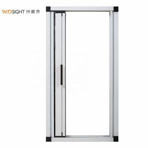 Màn Hình Trượt Cửa Có Thể Thu Gọn Màn Chống Muỗi Gấp Gọn Màn Hình Cửa Sổ Xếp Li Phụ Kiện Màn Hình Nam Châm Lưới Mềm Nhôm Định Hình - Product Image 2