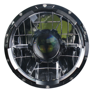 Nuevo Faro Delantero LED Redondo de <span class=keywords><strong>7</strong></span> Pulgadas con Proyector Láser y Luces de Circulación Diurna para Jeep Todoterreno SUV ATU UTV - Product Image 3