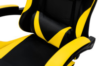 Chaise de jeu en cuir PU en gros, chaise PC de course de haute qualité avec repose-pieds réglable pour ordinateur et gamer