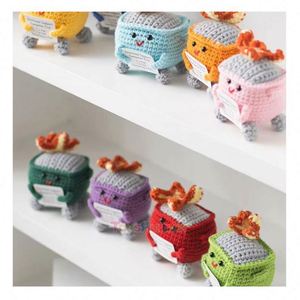 Handmade Crochet Fruit Vegetable <b>Accessories</b> Little Clothing Decoration Children Simulation Knitted Toys Filled with PP Cotton - Product Image 4