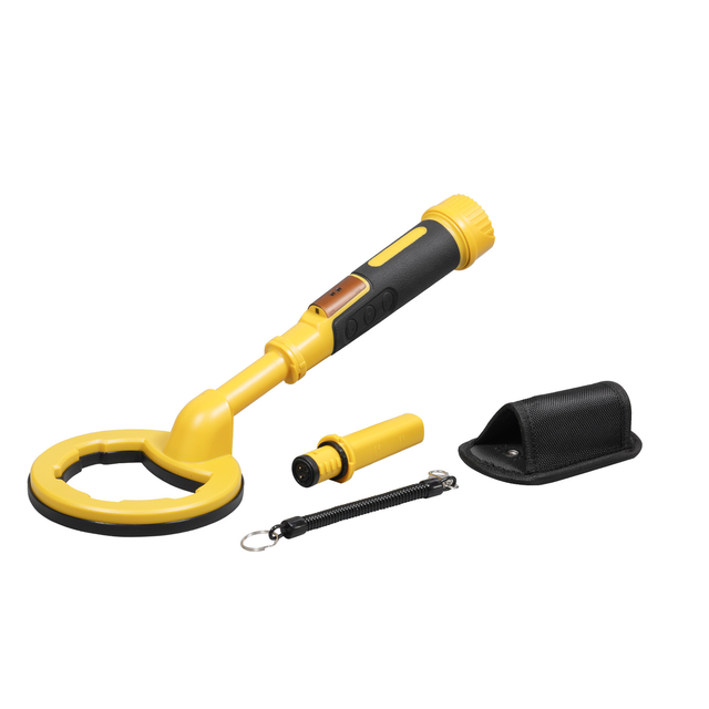 2 in 1 Fully Waterproof Handheld Pinpointer Underwater Gold Metal Detector Finder Pulse Induction De Metal Holster LED