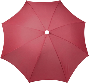 Sombrilla de playa roja para exteriores con función de inclinación y sombrilla de playa para exteriores - Product Image 4