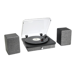 Tocadiscos Wangling con Altavoces Externos, Tocadiscos <span class=keywords><strong>de</strong></span> <span class=keywords><strong>Vinilo</strong></span> con Correa <span class=keywords><strong>de</strong></span> Transmisión, Doble Estéreo, 3 Velocidades, Inalámbrico, para Reproducir <span class=keywords><strong>Discos</strong></span> <span class=keywords><strong>de</strong></span> <span class=keywords><strong>Vinilo</strong></span> en Casa - Product Image 2