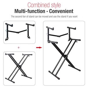 KS450 Yinyu DDP RTS Compact Double X Support de clavier avec bras à angle réglable pour <span class=keywords><strong>synthétiseur</strong></span> Piano - Product Image 2