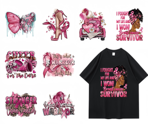 Transferencias de Vinilo Termoadhesivas Lavables Personalizadas con Efecto 3D UV para Ropa y Vasos, Resistentes al Agua - Product Image 1