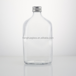 Offre Spéciale – Bouteille en Verre Plate de 500 ml (16 oz) pour Café Infusé à Froid, Brandy, Liqueur, Tequila, Whisky, Rhum, <span class=keywords><strong>Gin</strong></span> avec Bouchon à Vis - Product Image 3