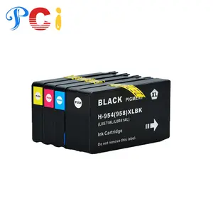 PCI 954XL 958XL 954 958 XL cartuccia d'inchiostro compatibile a colori HP954 HP958 per HP OfficeJet 7720 7740