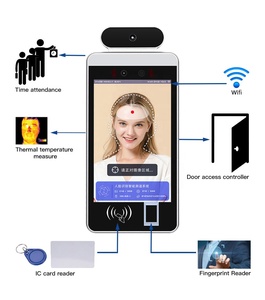 Hot Sales Biometric Face Recognition Access Control Machine 8 Inch Touch Screen Fingerprint RFID <b>Card</b> Night Vision Reset - Product Image 1