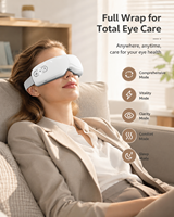 Masseur oculaire intelligent pliable avec musique sans fil, compression thermique, vibration par airbag, appareil de soin des yeux rechargeable