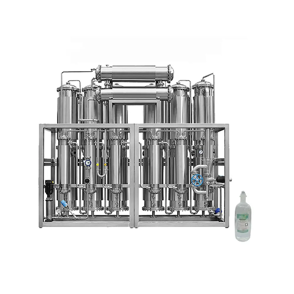 Produsen mesin air distilasi khusus untuk air injeksi