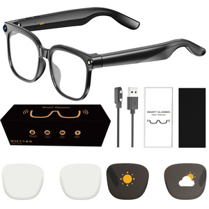 Gafas Inteligentes con Cámara de 8MP, Asistente IA, Traducción en Tiempo Real, Carga Magnética, para Reuniones de Negocios Multilingües y Viajes - Product Image 2