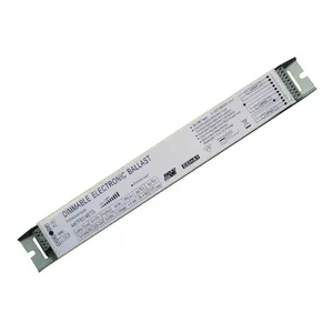 0-10V T5 3x14w 2x28w 2x54w 2x55w reator eletrônico dimmable para a lâmpada t5 fluorescente