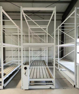 Table de flux de reflux commerciale mobile hydroponique d'intérieur plateau de culture support de culture vertical bancs roulants table de culture - Product Image 6