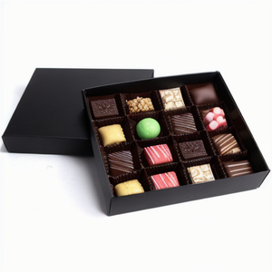 Custom Small Food Bonbon Chocolate Bar Paper Boxes Folding Chocolate Packaging Box For Gift