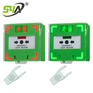 비상사태 문 방출 문 출구 단추 유리제 틈 경보 단추 - Product Image 6