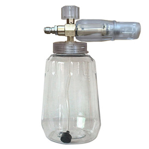 Transparent Foaming Jar 1L All Copper High <b>Pressure</b> <b>Sprayer</b> For Car Wash MIST Spray Pattern PA Material - Product Image 4