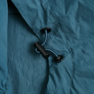 Chaqueta de Safari de estilo Vintage ajustada informal para hombre, abrigo ligero con cremallera completa y capucha extraíble, senderismo de montaña de verano, Color sólido - Product Image 1