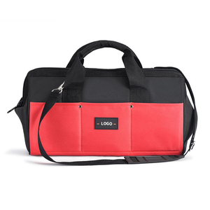 Sac à outils professionnel à large ouverture, sac de travail multi-poches robuste pour électriciens, plombiers et techniciens d'entretien - Product Image 1