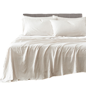 Parure de draps de luxe pour hôtel, 100 % microfibre polyester, pour toutes les saisons – Vente chaude - Product Image 1