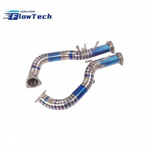 Collecteur d'échappement léger en titane Motorsport OPF pour Porsche 982 GT4 RS 4.0L – Tuyau avant de course - Product Image 6