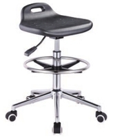 Chaises de sécurité ESD de tabouret de laboratoire d'atelier pour la chaise pivotante de Cleanroom avec le repos de pied