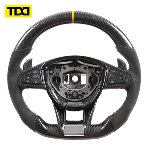 Volant en fibre de carbone AMG pour Mercedes-Benz GLA, GLC, GLE, GLS, CLA et CLS, modèle très demandé - Product Image 3