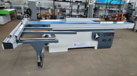 Scie à table coulissante pour le bois de 2800 mm à 45 degrés, idéale pour le MDF, le contreplaqué, le panneau mélaminé, la menuiserie et la fabrication de portes d'armoires
