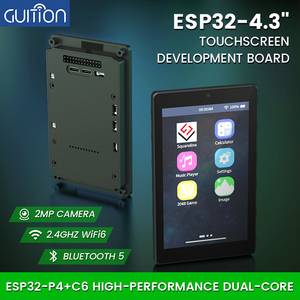Kit HMI ESP32-P4 4,3 pouces 480×800 |   Carte IA RISC-V Wi-Fi 6 (ESP32-C6) avec caméra OV5647, écran tactile capacitif et boîtier W861 - Product Image 3