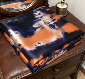 Tissu satiné russe de haute qualité, imprimé numériquement, style Ankara africain, pour robe - Product Image 3