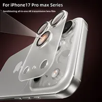 Protection d'écran en verre trempé intégré anti-rayures et anti-reflet, finition mate givrée de luxe pour iPhone 17 18 Pro Max Air