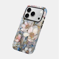 Étui de téléphone portable antichoc personnalisé DYL pour 17 Pro Max & Air/Plus, style Ins, en TPU+PC
