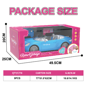 LK Toys <span class=keywords><strong>Voiture</strong></span> télécommandée 1/10 5CH, nouvelle <span class=keywords><strong>voiture</strong></span> télécommandée rose <span class=keywords><strong>de</strong></span> dessin animé avec lumières LED et musique - Product Image 6