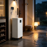 Paquete de Baterías de Iones de Litio, Sistema de Energía Solar Todo en Uno, Batería de Litio para Almacenamiento de Energía en el Hogar