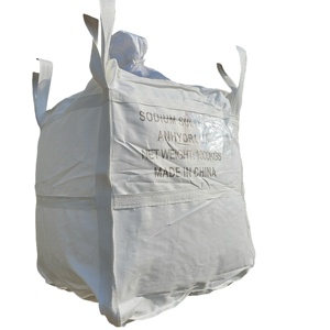 Heavy Duty <span class=keywords><strong>PP</strong></span> Tecido FIBC Saco Jumbo 1 Ton Capacidade, 4 Loops Top Lift Saco A Granel para Grão/Cimento/Pó Mineral - Product Image 4