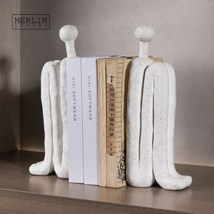 Decoración de sala de estar de Merlín, adornos de <span class=keywords><strong>personas</strong></span> abstractas arrodilladas, decoración de cerámica para el hogar para otra decoración <span class=keywords><strong>del</strong></span> hogar - Product Image 6