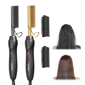 0728 Lightweight Soft Anti Pull Hair <b>Brush</b> Styler Thermal for Wedding Party Event Instant <b>Smoothing</b> - Product Image 1