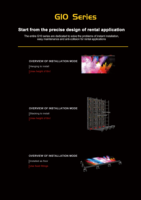 Écran LED d'intérieur, Écran LED de location P2.6, Écran LED incurvé sans joint, Mur vidéo LED à installation rapide, Toile de fond pour spectacle scénique