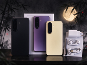 Smartphones A56 5G, équipés d'une caméra intégrée haute définition, offrant un effet selfie impeccable, préférés des créateurs de contenu et des amateurs de selfies. - Product Image 1