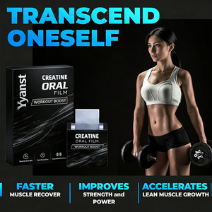 OEM/ODM Tiras Orales Veganas de Creatina Monohidrato para Hombres Adultos, Favorecen la Recuperación Muscular y el Control de Energía, Muestra Gratis - Product Image 2