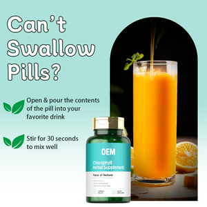 Oem/Odm Biologische Peterselie En Munt Chlorofyl <span class=keywords><strong>Capsules</strong></span> | Groothandel Op Maat Gemaakte Voedingssupplementen | Schone Etiketformules - Product Image 3