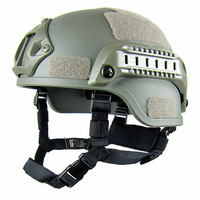 Casque de vente d'usine 2000 Casque d'équitation MICH avec rail latéral