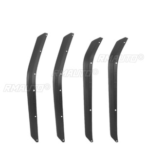 Para Jeep Wrangler JK 2007-2017: Embellecedores de guardabarros, kit de carrocería para ceja de rueda, arco de talón de rueda, pieza exterior. - Product Image 4