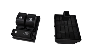 Nuevo interruptor de control del elevalunas eléctrico de coche, duradero, de ABS y metal, color negro, para FIAT <span class=keywords><strong>FIORINO</strong></span>, para 7354217140 - Product Image 5