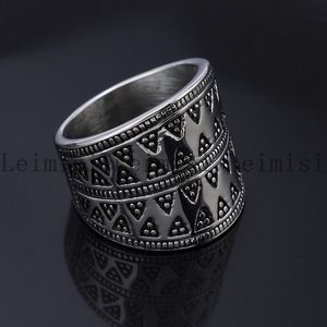 Perles de <span class=keywords><strong>barbe</strong></span> <span class=keywords><strong>Viking</strong></span> en acier inoxydable Runes Vikings nordiques de haute qualité Perles en argent antique Anneaux triangulaires <span class=keywords><strong>Viking</strong></span> pour hommes et femmes - Product Image 4