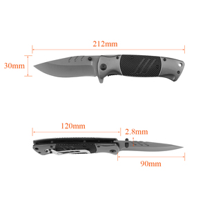 سكين بوك F83 للتخييم والبقاء على قيد الحياة، سكاكين قابلة للطي متعددة الاستخدامات للصيد والأنشطة الخارجية - Product Image 4