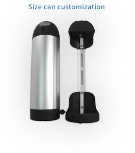사용자 정의 실버 전기 자전거 물병 배터리 36V 9Ah 리튬 이온 다운 튜브 Ebike 배터리 팩 - Product Image 5
