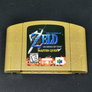 Cartucho <span class=keywords><strong>de</strong></span> Juego Legend of <span class=keywords><strong>Zelda</strong></span> <span class=keywords><strong>Ocarina</strong></span> of Time para 64 con Caja y Carcasa Gris Dorada - Product Image 4