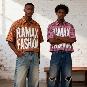 Camisetas de Algodón 100% Ecológicas con Logotipo Personalizado del Fabricante, Estampado en Serigrafía, Estilo Vintage, Manga Corta, Cuello Redondo, Corte Holgado y Recto - Product Image 1