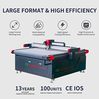 Machine de découpe à couteau oscillant CNC haute vitesse pour cuir et tissu